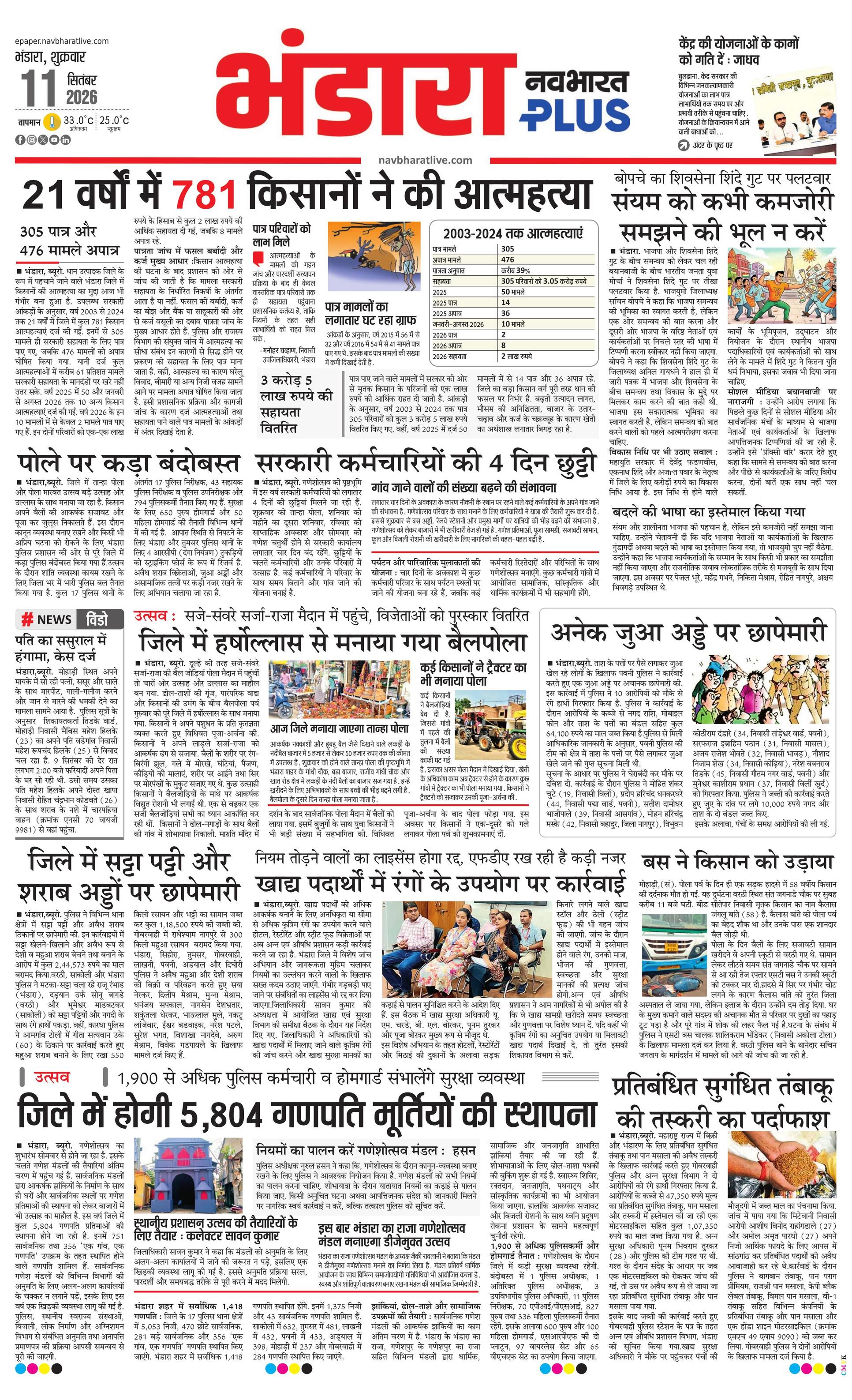 Newspaper page